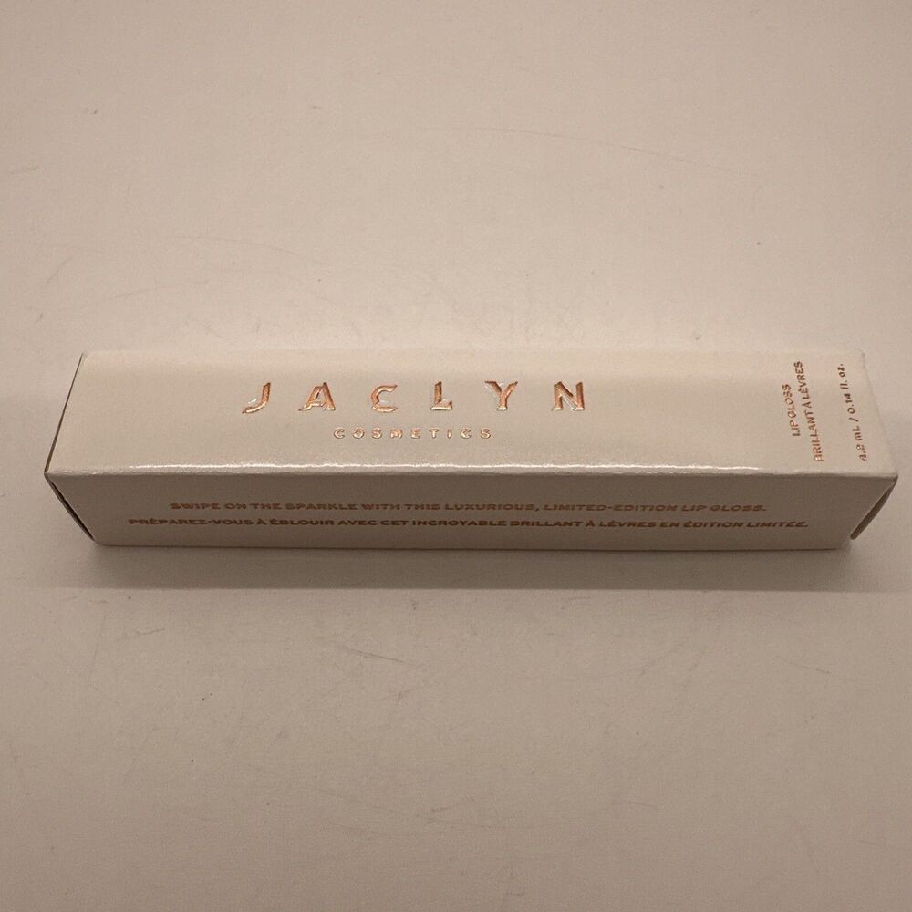 Jaclyn Cosmetics - Limited Edition Lip Gloss “AUDACIOUS” Full Size - New In Box